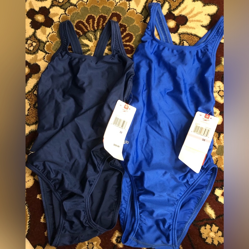 Two speedo swimming suite, size 00, NWT